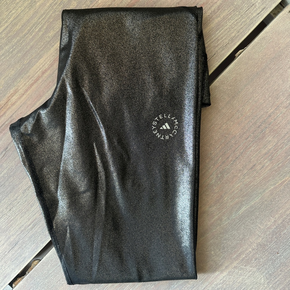 STELLA MCCARTNEY Leggings silver
